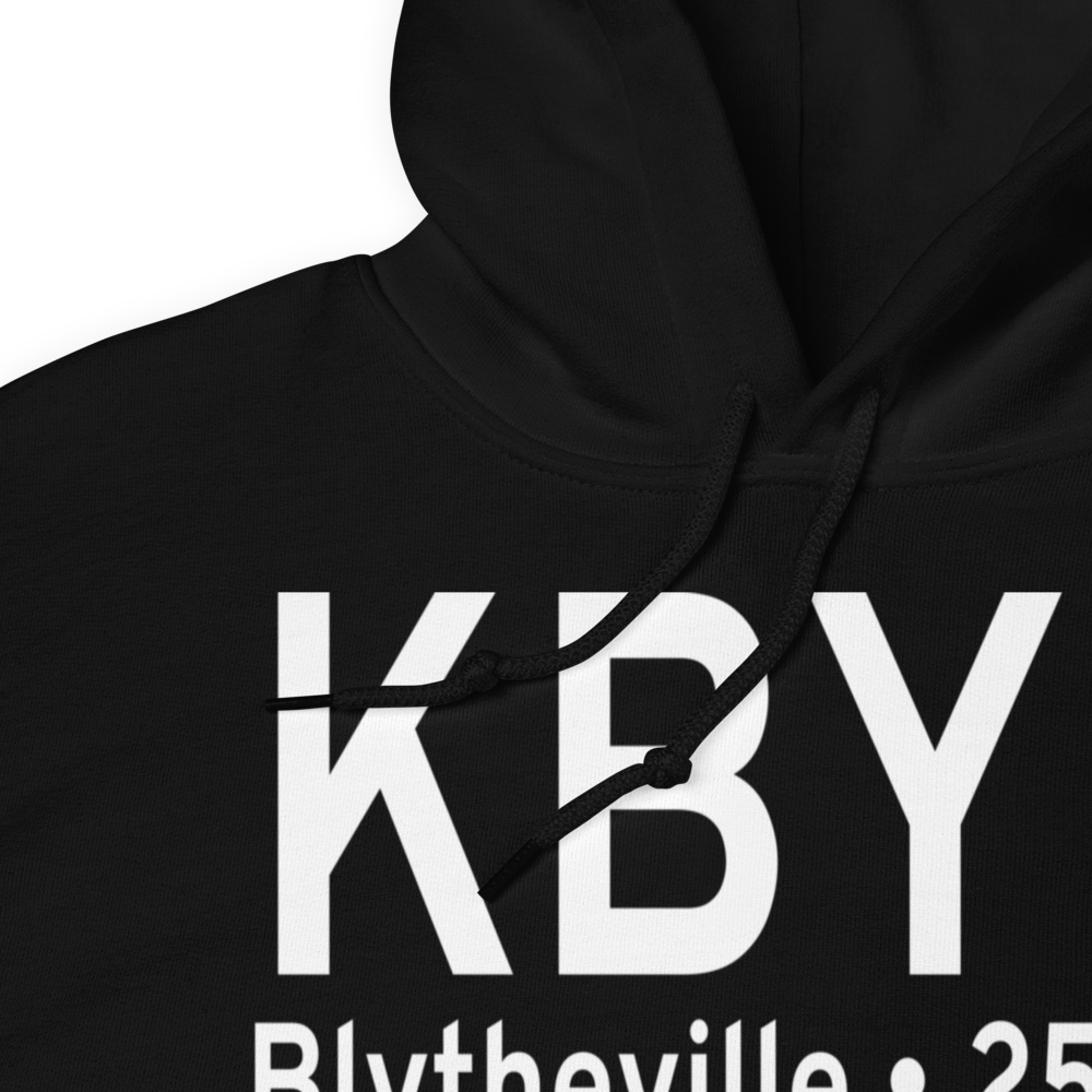 Arkansas International Airport (KBYH) ICAO Hoodie Sweatshirt 