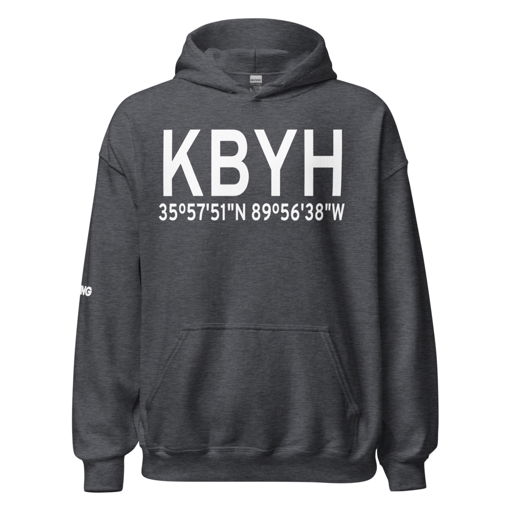Arkansas International Airport (KBYH) ICAO Hoodie Sweatshirt 