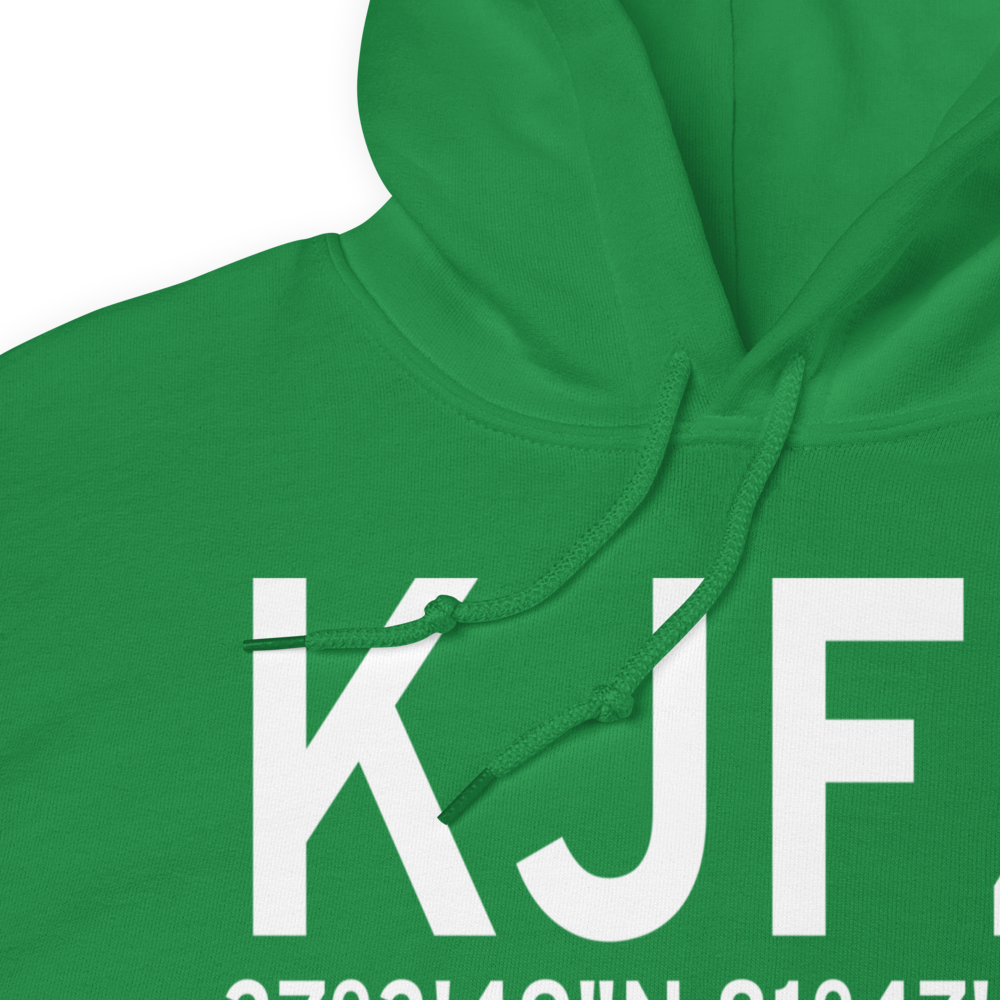 Tazewell County Airport (KJFZ) ICAO Hoodie Sweatshirt 