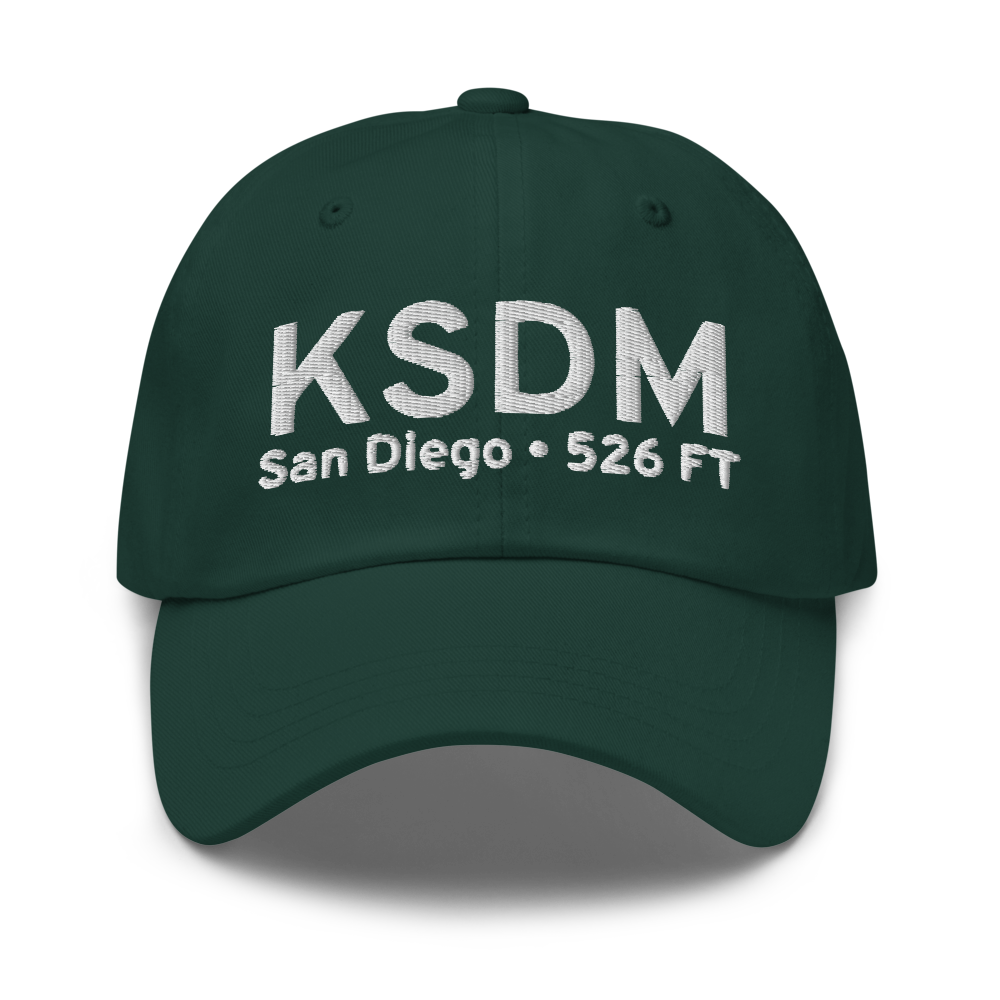 Brown Field Municipal Airport (KSDM) ICAO Hat 