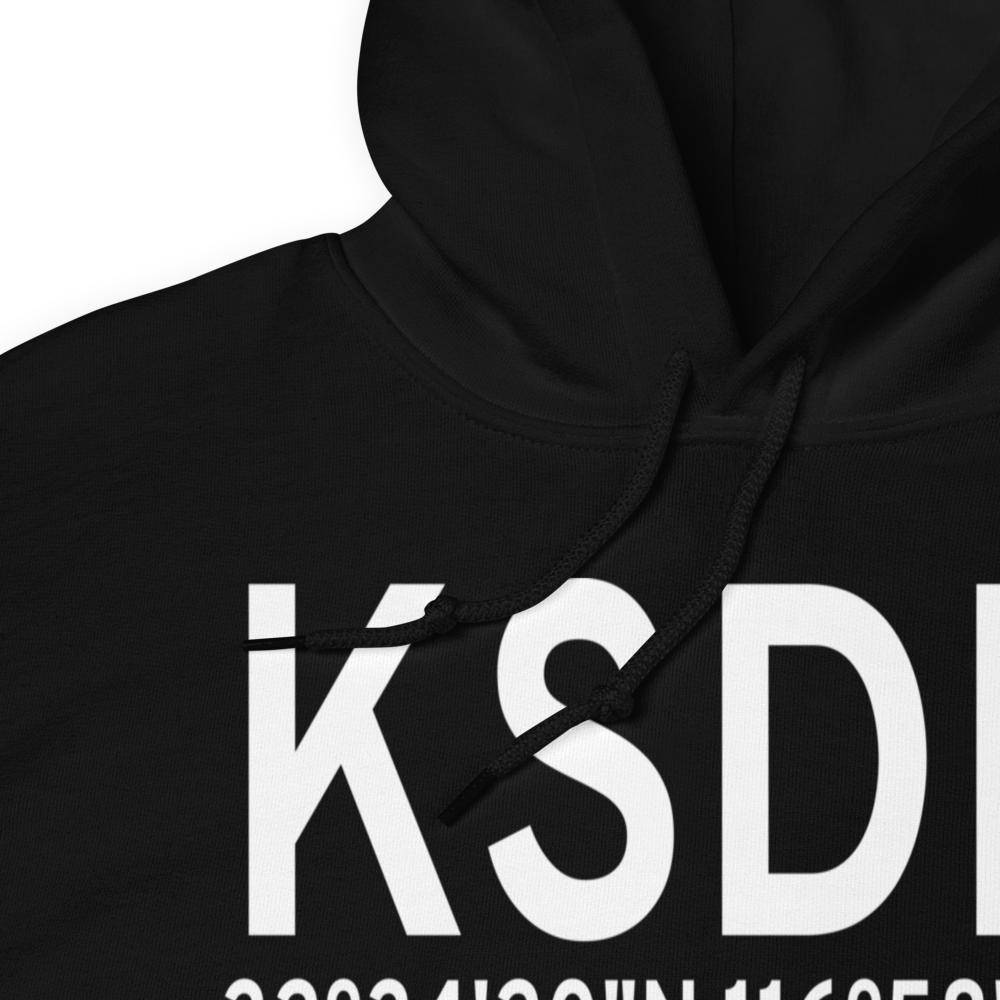 Brown Field Municipal Airport (KSDM) ICAO Hoodie Sweatshirt 