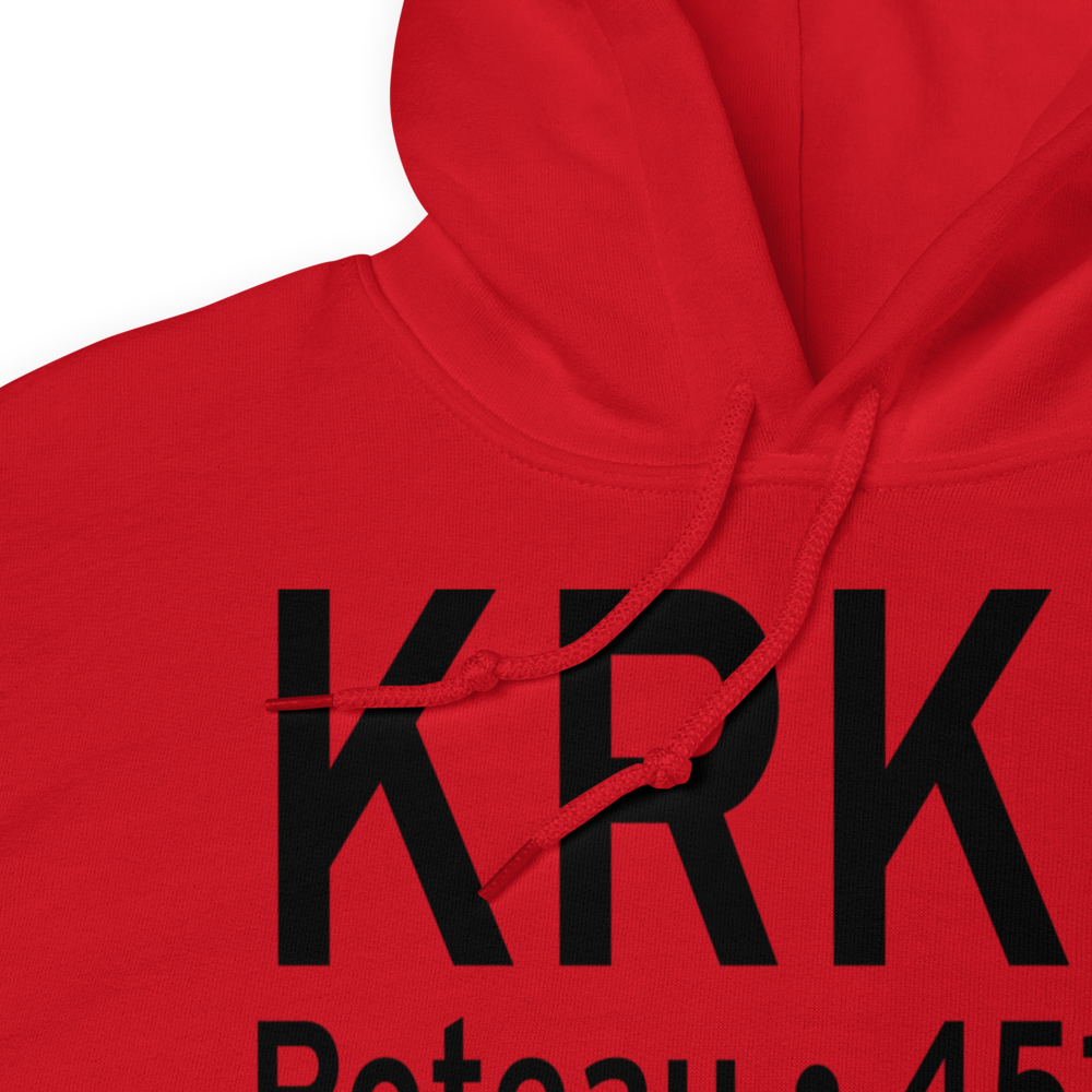Robert S Kerr Airport (KRKR) ICAO Hoodie Sweatshirt 