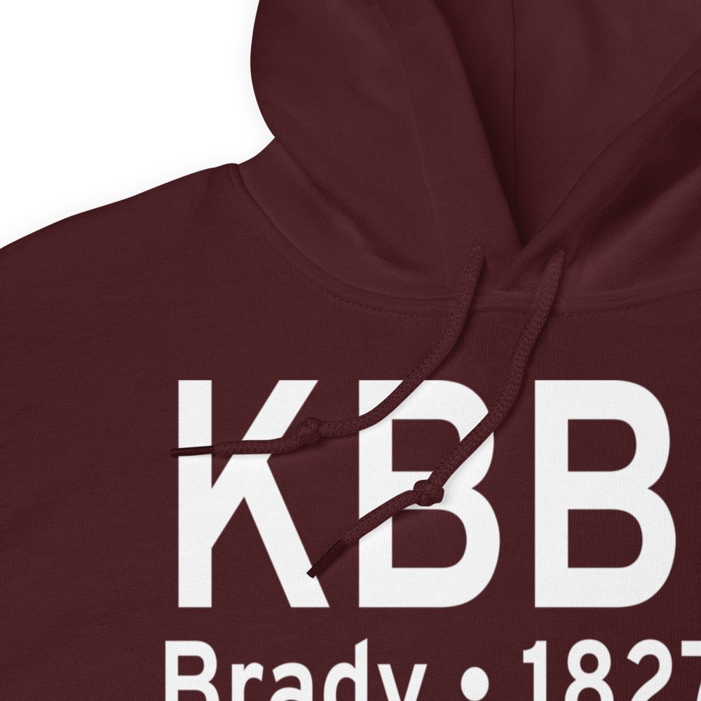 Curtis Field (KBBD) ICAO Hoodie Sweatshirt 