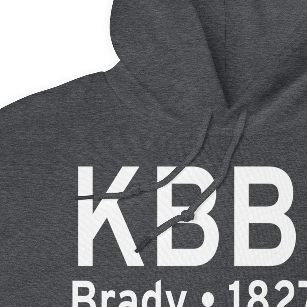 Curtis Field (KBBD) ICAO Hoodie Sweatshirt 