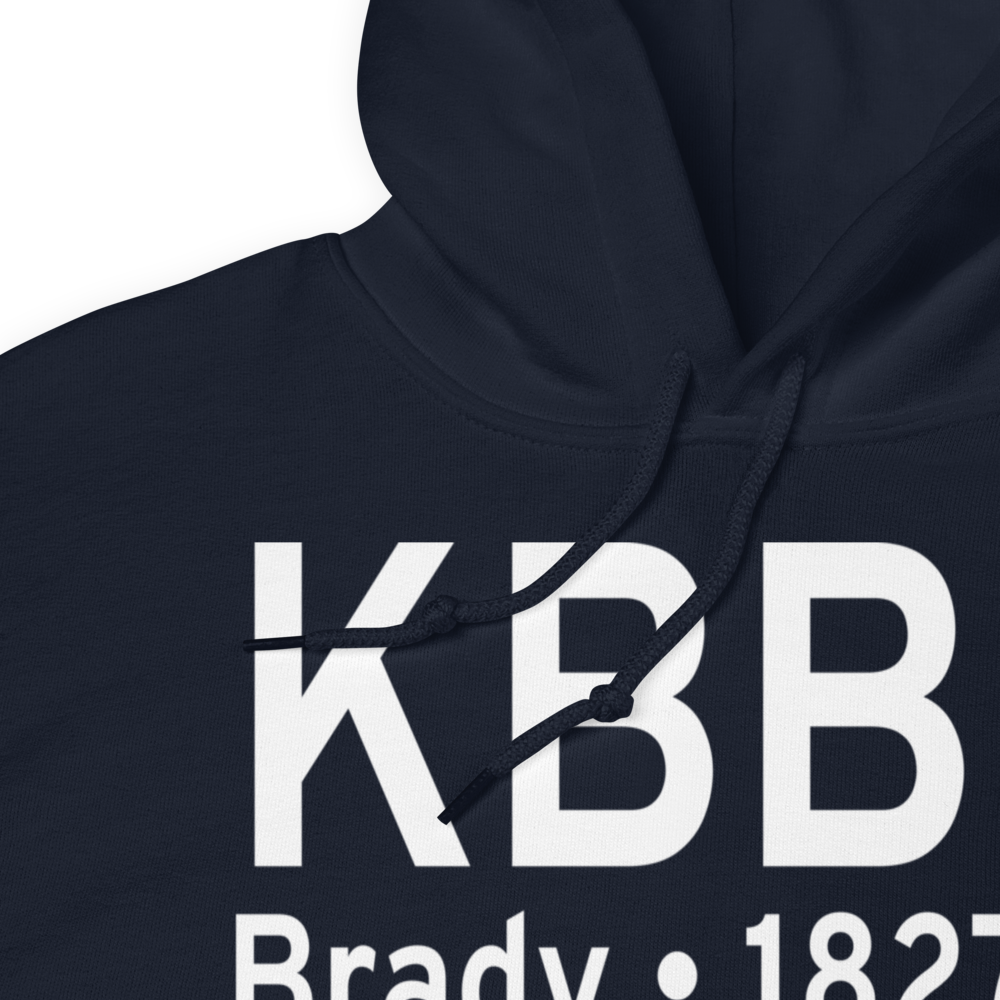 Curtis Field (KBBD) ICAO Hoodie Sweatshirt 