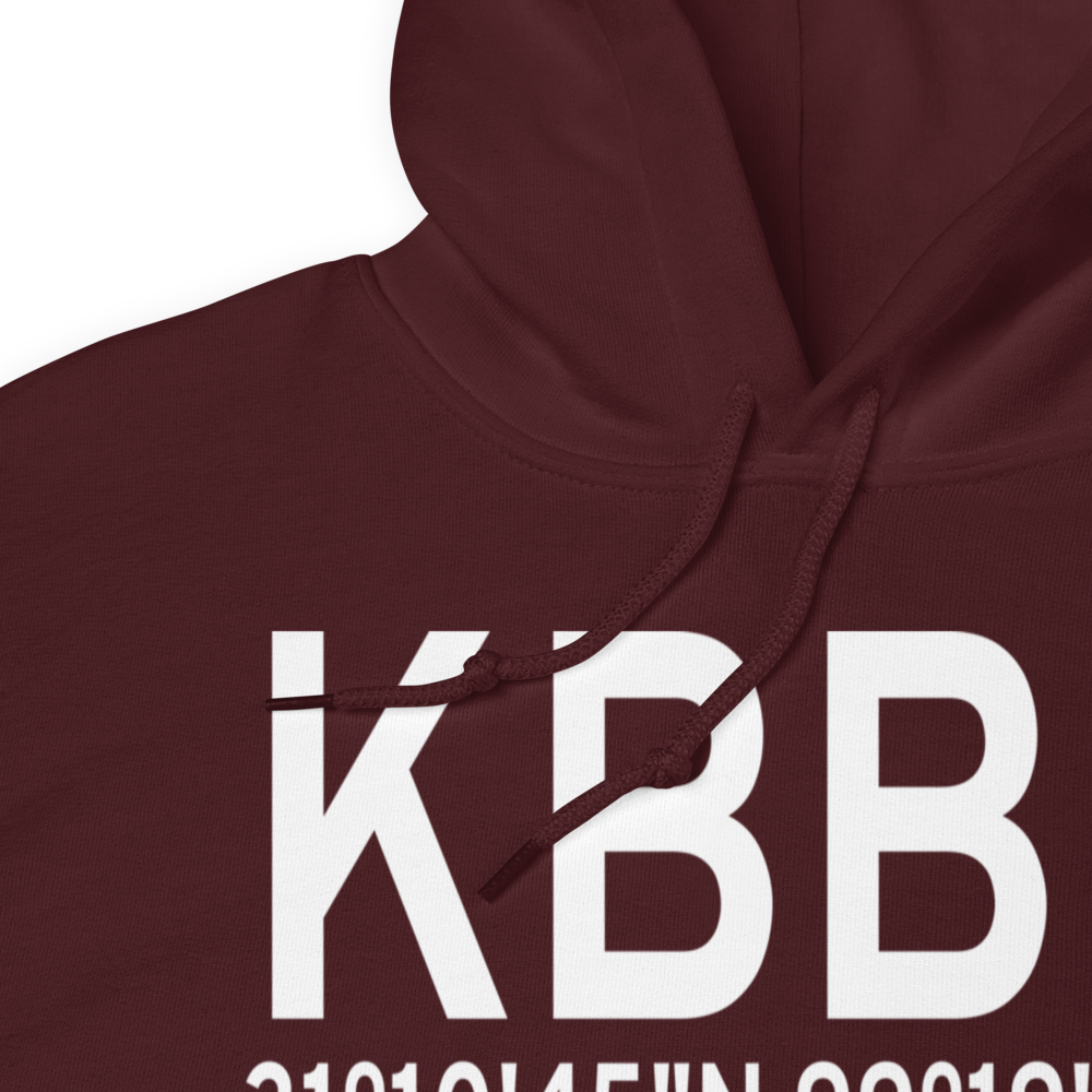 Curtis Field (KBBD) ICAO Hoodie Sweatshirt 