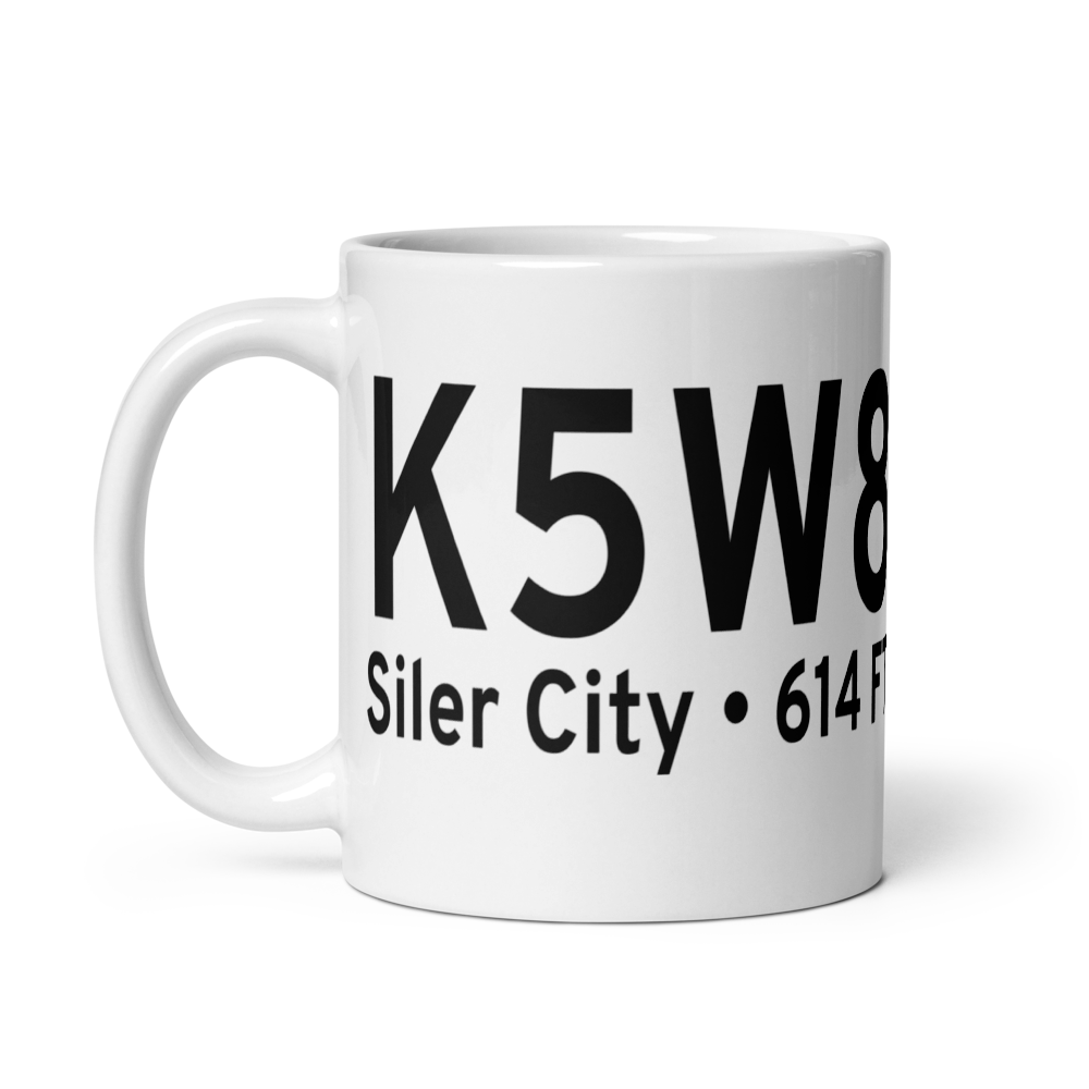 Siler City Municipal Airport (K5W8) ICAO Mug 