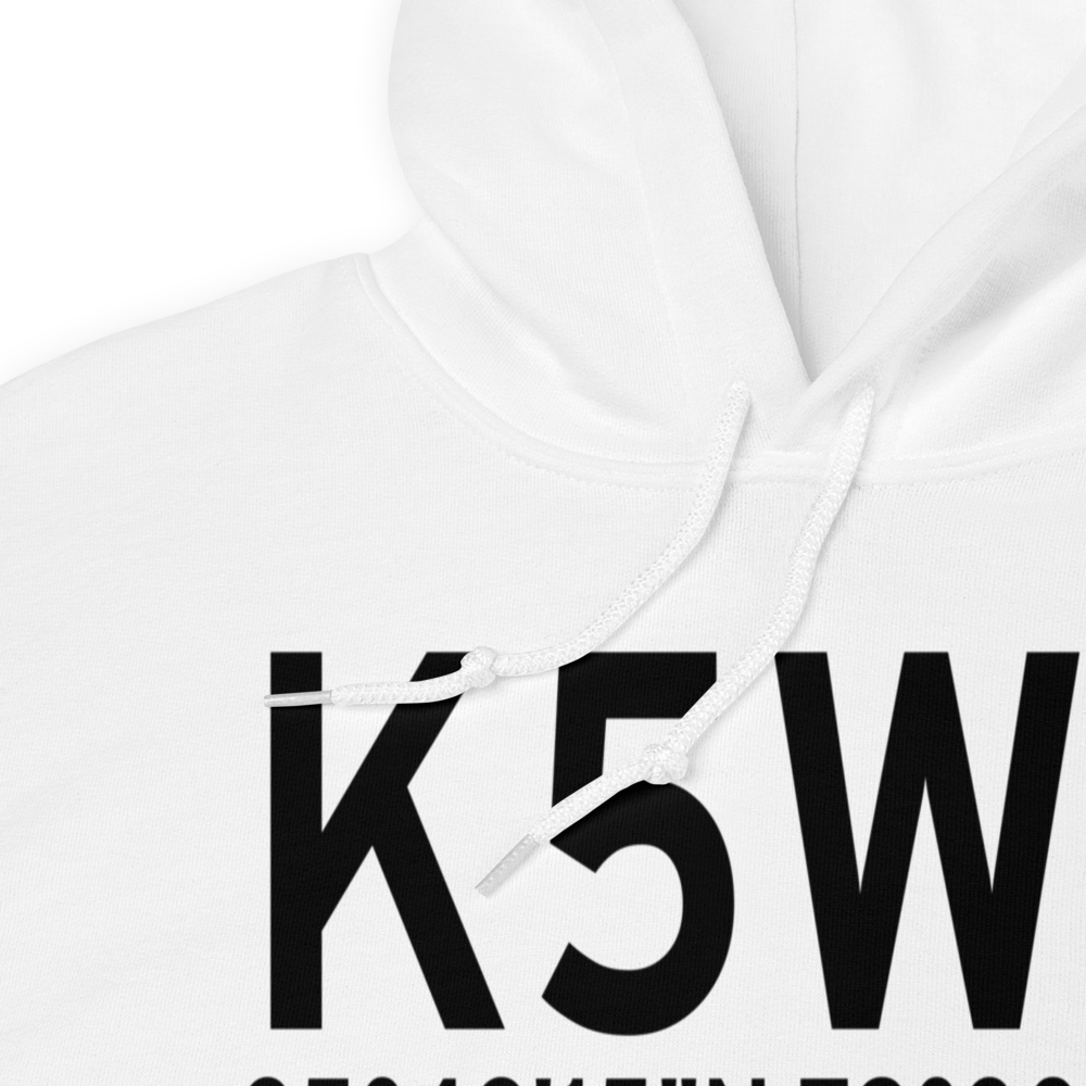 Siler City Municipal Airport (K5W8) ICAO Hoodie Sweatshirt 