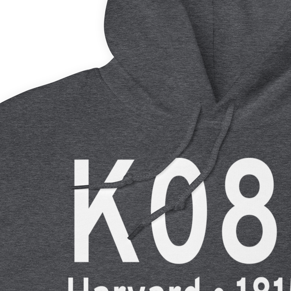 Harvard State Airport (K08K) ICAO Hoodie Sweatshirt 