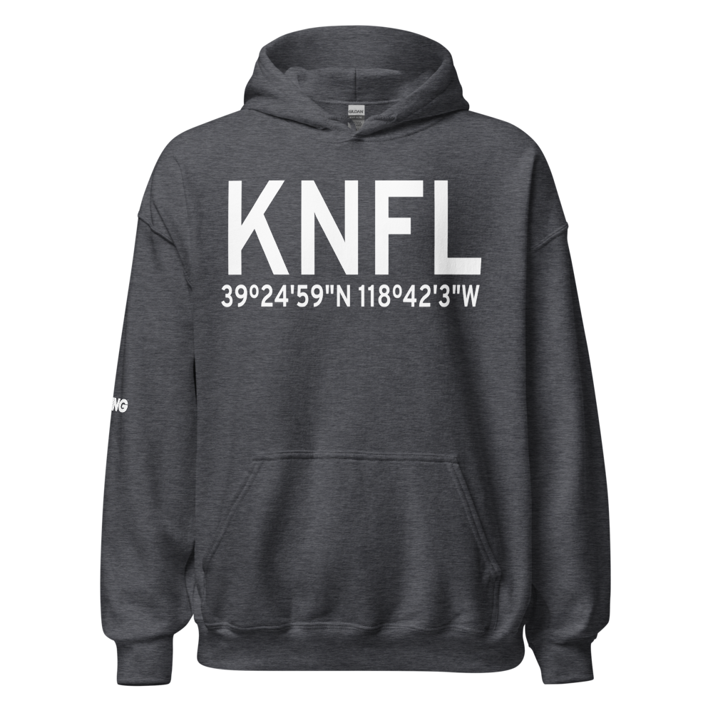 Fallon Naval Air Station (KNFL) ICAO Hoodie Sweatshirt 
