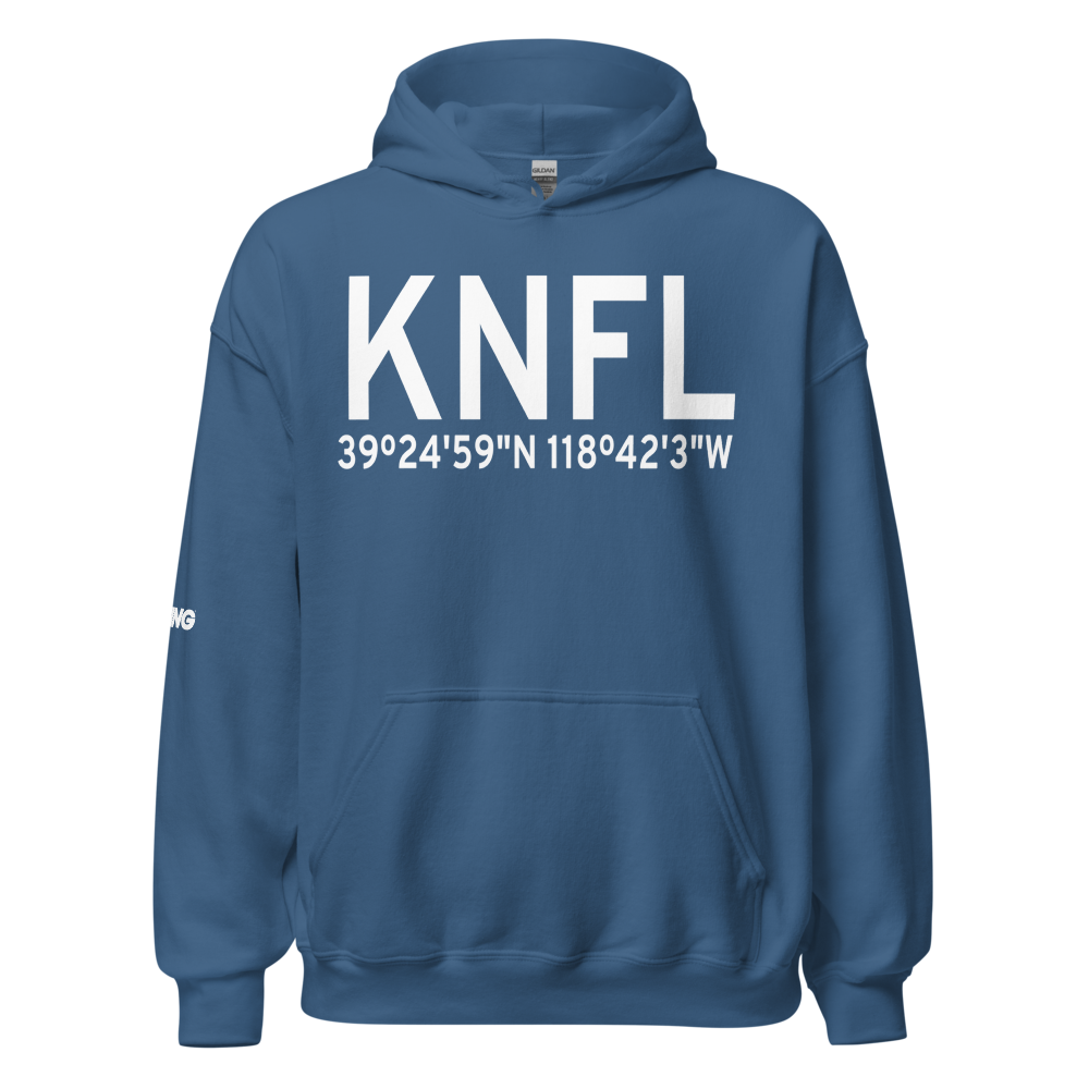 Fallon Naval Air Station (KNFL) ICAO Hoodie Sweatshirt 