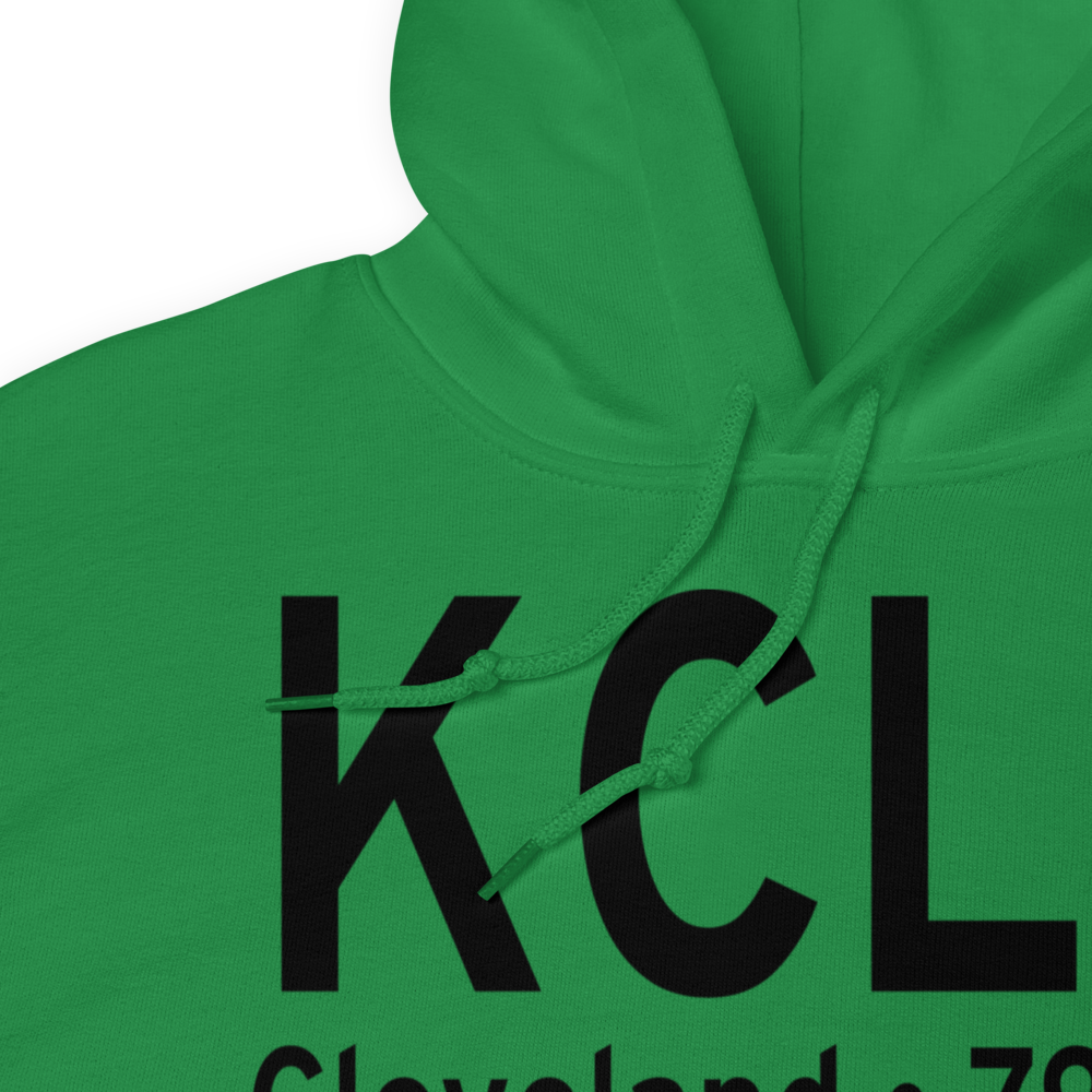 Cleveland Hopkins International Airport (KCLE) ICAO Hoodie Sweatshirt 