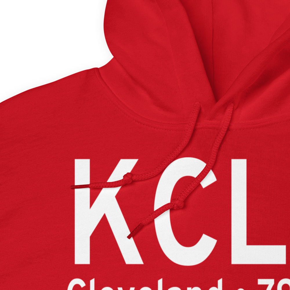 Cleveland Hopkins International Airport (KCLE) ICAO Hoodie Sweatshirt 