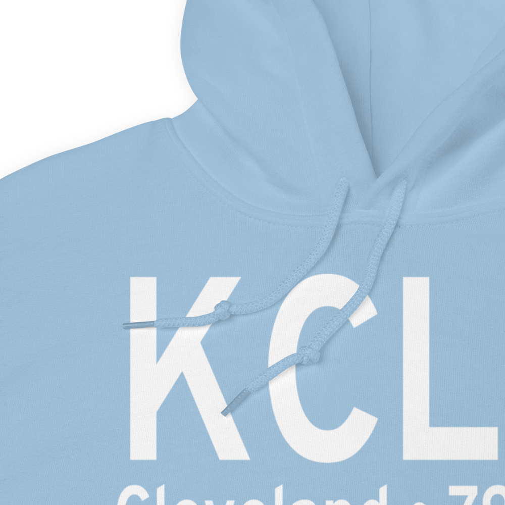 Cleveland Hopkins International Airport (KCLE) ICAO Hoodie Sweatshirt 