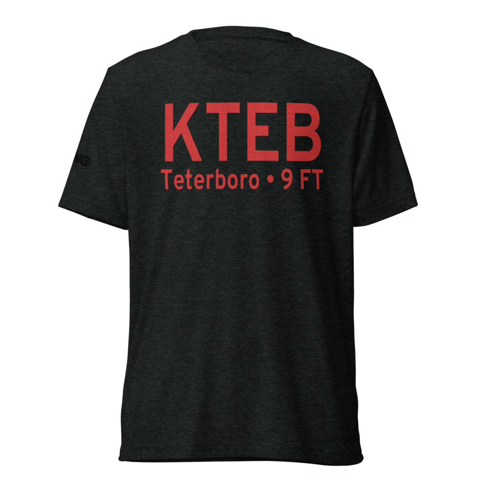 Teterboro Airport (KTEB) ICAO Tri-blend T-Shirt 