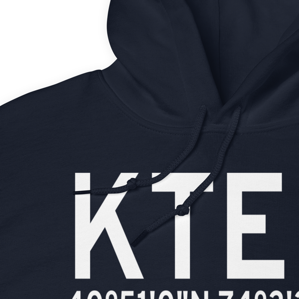 Teterboro Airport (KTEB) ICAO Hoodie Sweatshirt 