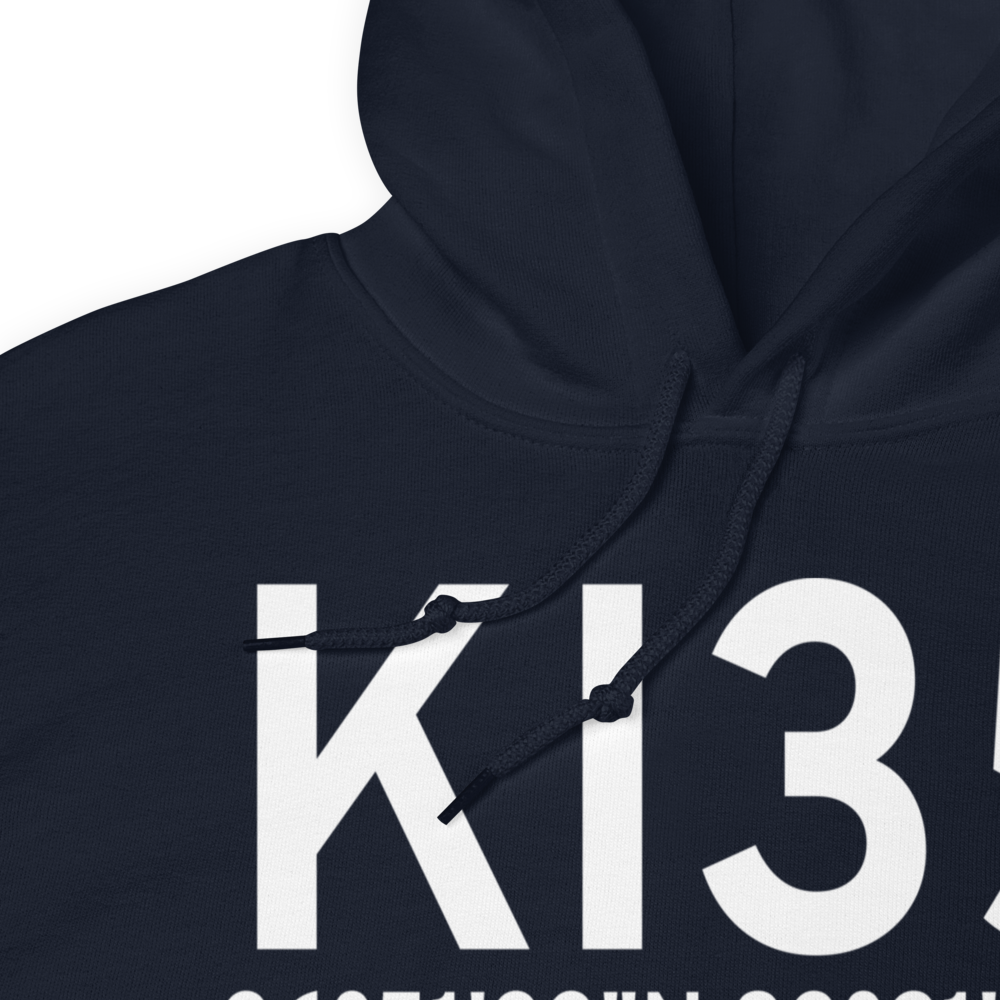 Tucker Guthrie Memorial Airport (KI35) ICAO Hoodie Sweatshirt 