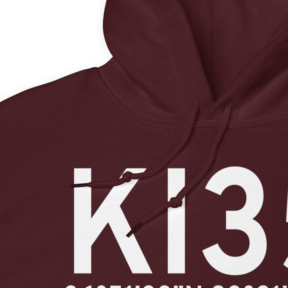 Tucker Guthrie Memorial Airport (KI35) ICAO Hoodie Sweatshirt 