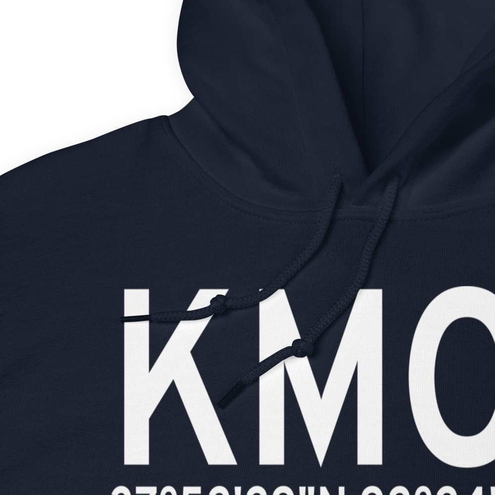 Richland Municipal Airport (KMO1) ICAO Hoodie Sweatshirt 