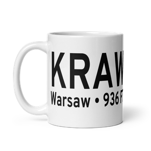 Warsaw Municipal Airport (KRAW) ICAO Mug