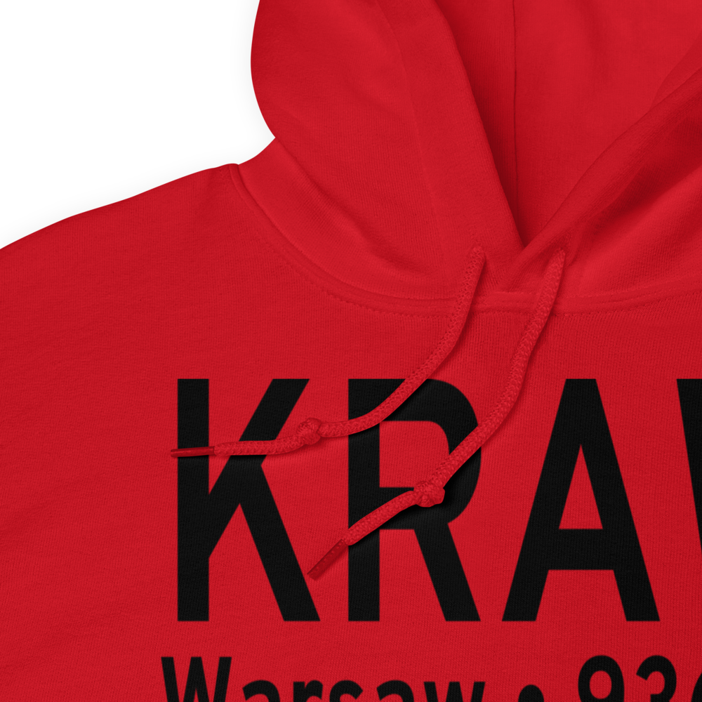 Warsaw Municipal Airport (KRAW) ICAO Hoodie Sweatshirt 