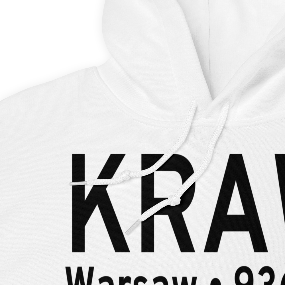 Warsaw Municipal Airport (KRAW) ICAO Hoodie Sweatshirt 