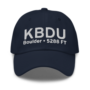 Boulder Municipal Airport (KBDU) ICAO Hat