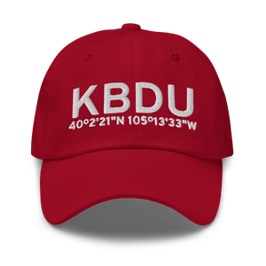 Boulder Municipal Airport (KBDU) ICAO Hat