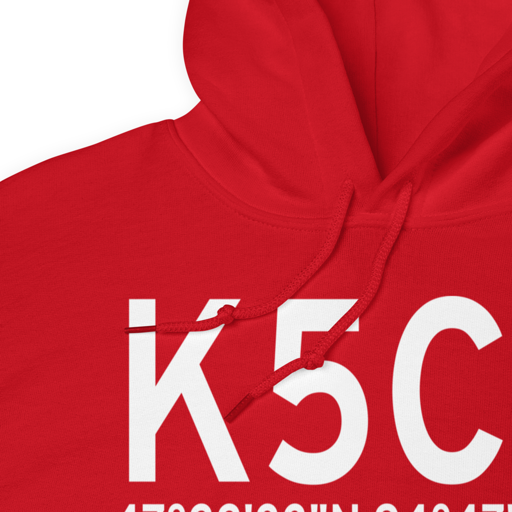 Nary National Shefland Field (K5C3) ICAO Hoodie Sweatshirt 