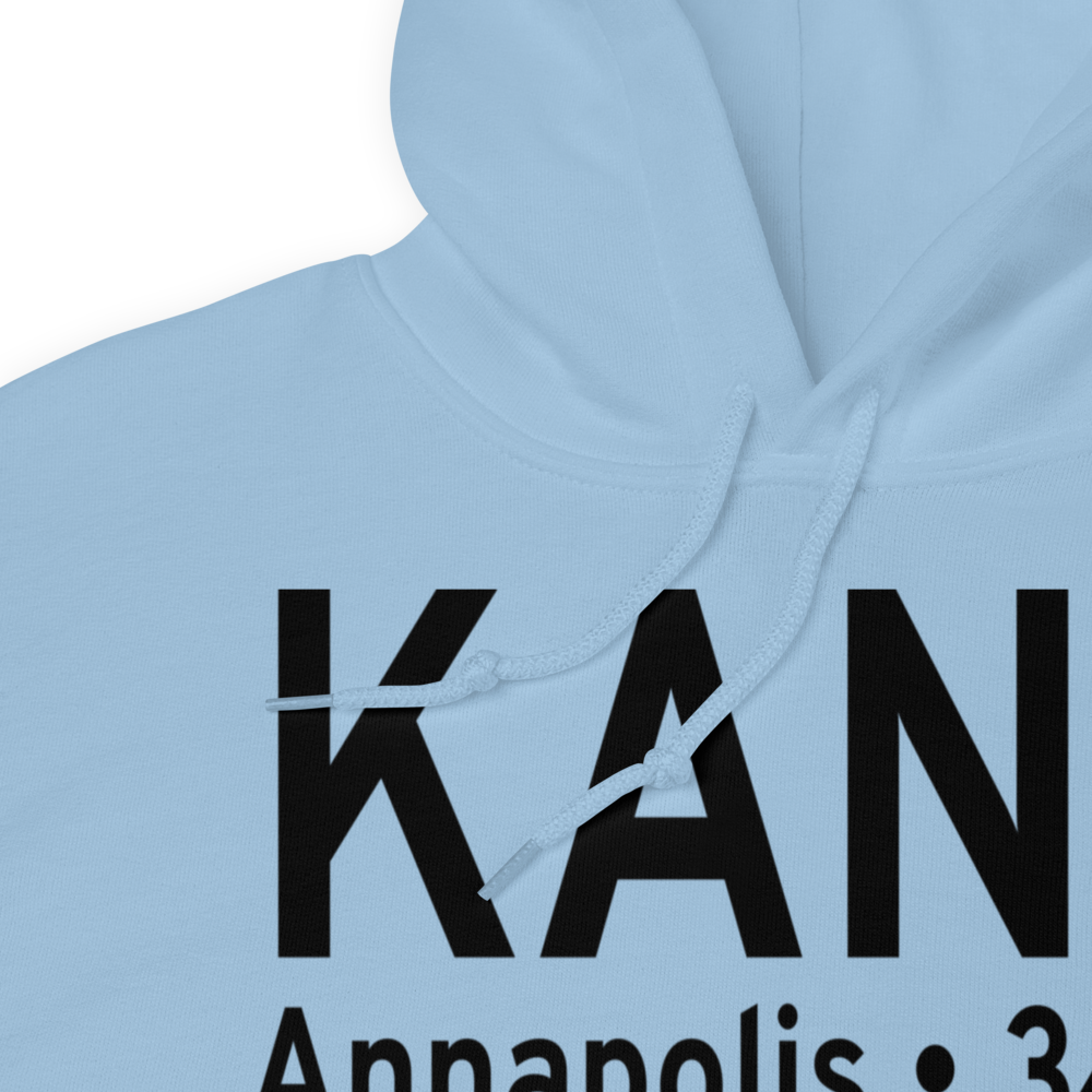Lee Airport (KANP) ICAO Hoodie Sweatshirt 