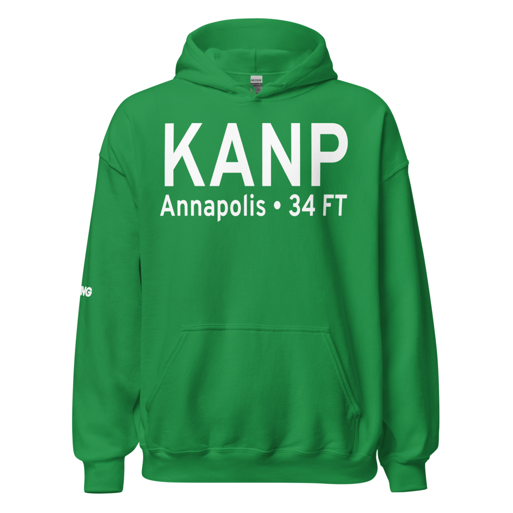 Lee Airport (KANP) ICAO Hoodie Sweatshirt 