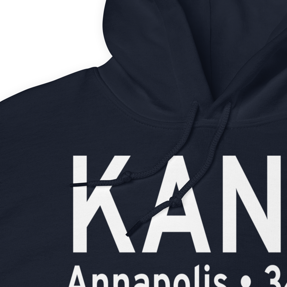 Lee Airport (KANP) ICAO Hoodie Sweatshirt 