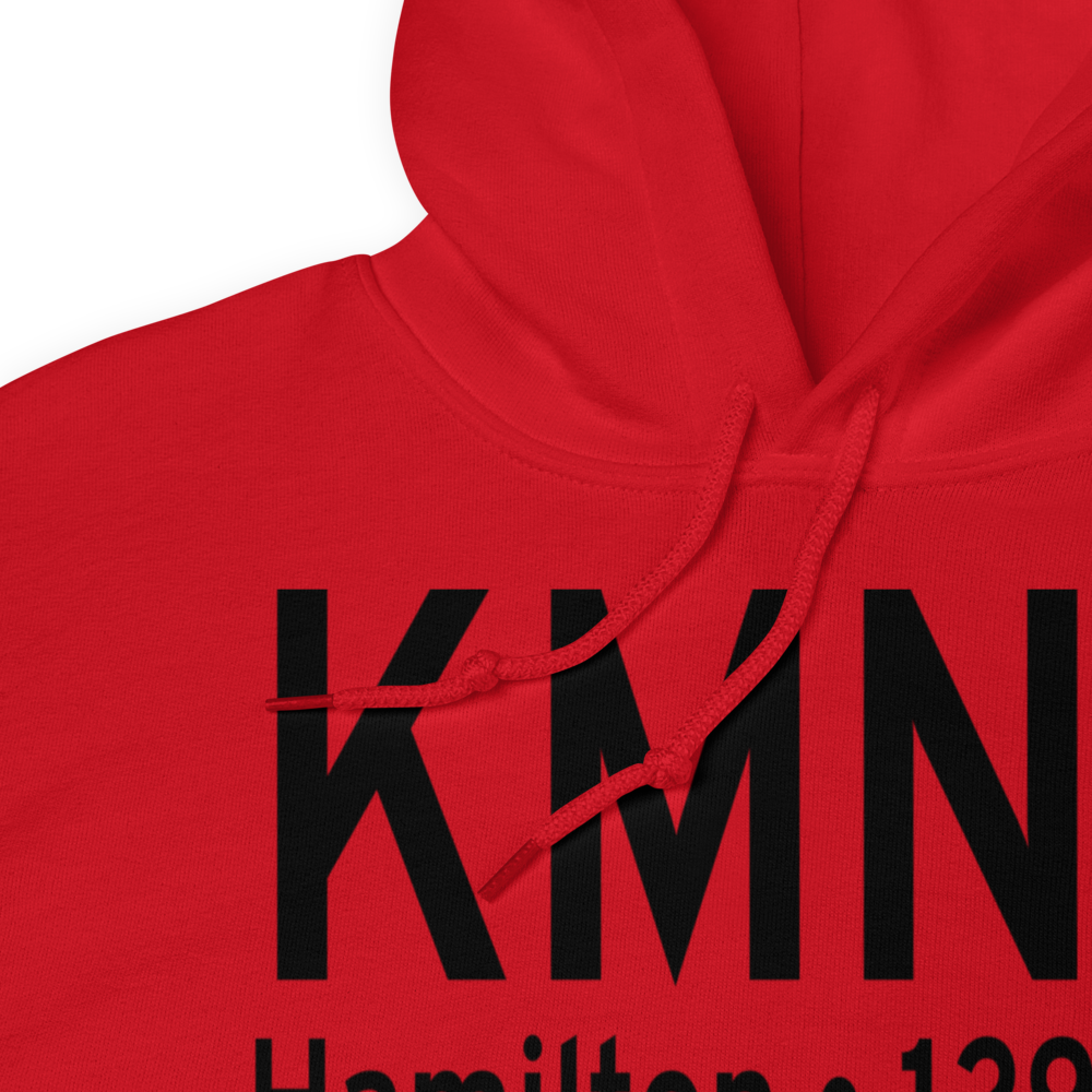 Hamilton Municipal Airport (KMNZ) ICAO Hoodie Sweatshirt 