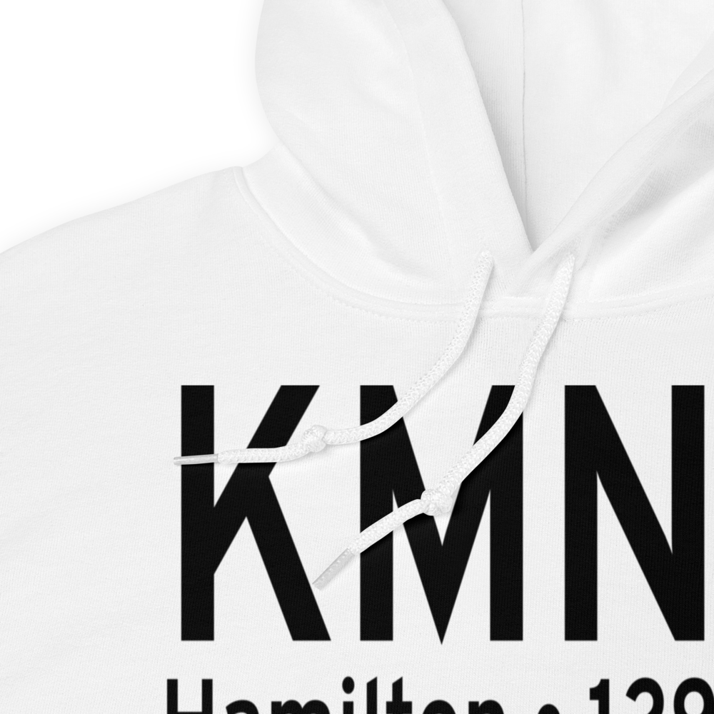 Hamilton Municipal Airport (KMNZ) ICAO Hoodie Sweatshirt 