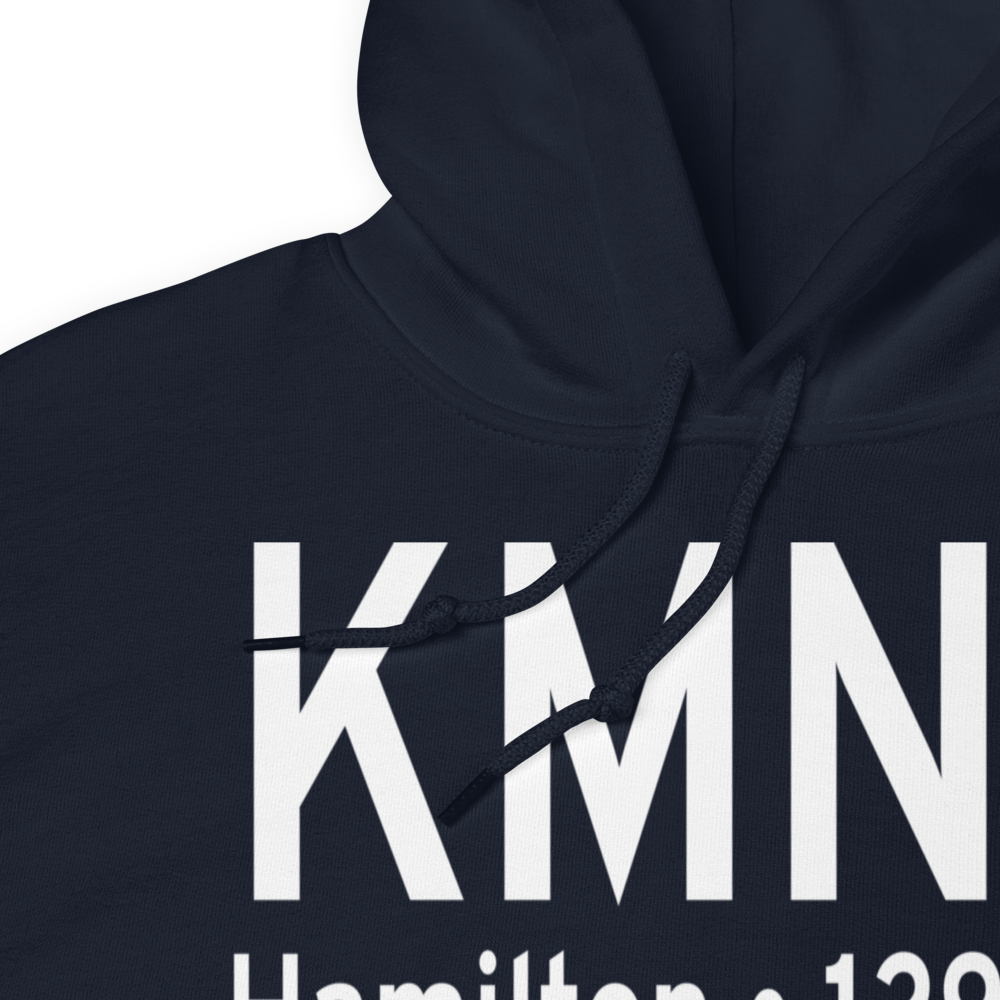 Hamilton Municipal Airport (KMNZ) ICAO Hoodie Sweatshirt 