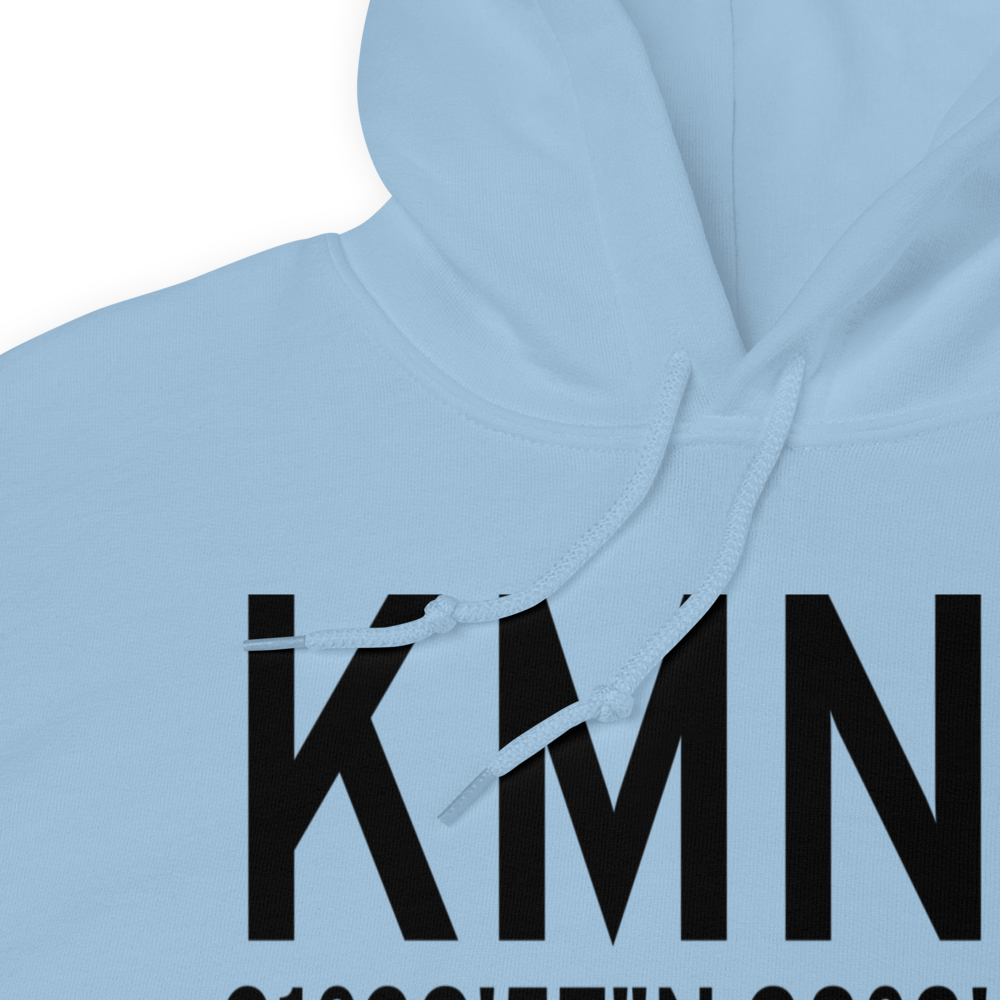 Hamilton Municipal Airport (KMNZ) ICAO Hoodie Sweatshirt 