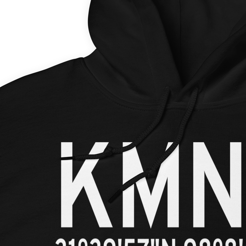 Hamilton Municipal Airport (KMNZ) ICAO Hoodie Sweatshirt 