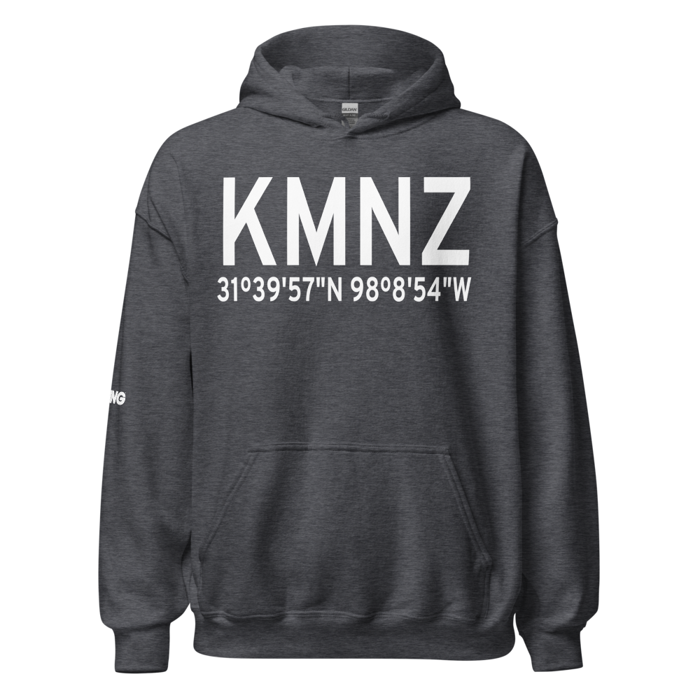 Hamilton Municipal Airport (KMNZ) ICAO Hoodie Sweatshirt 