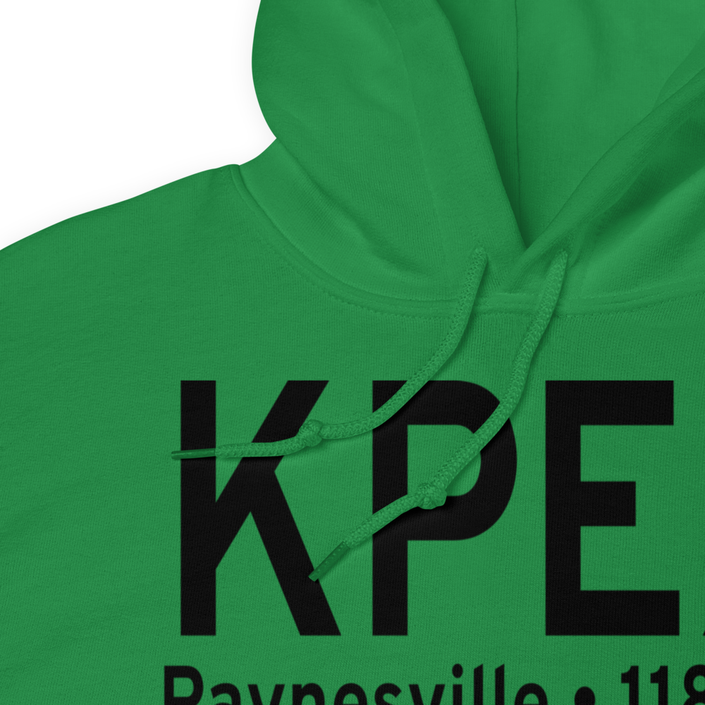 Paynesville Municipal Airport (KPEX) ICAO Hoodie Sweatshirt 