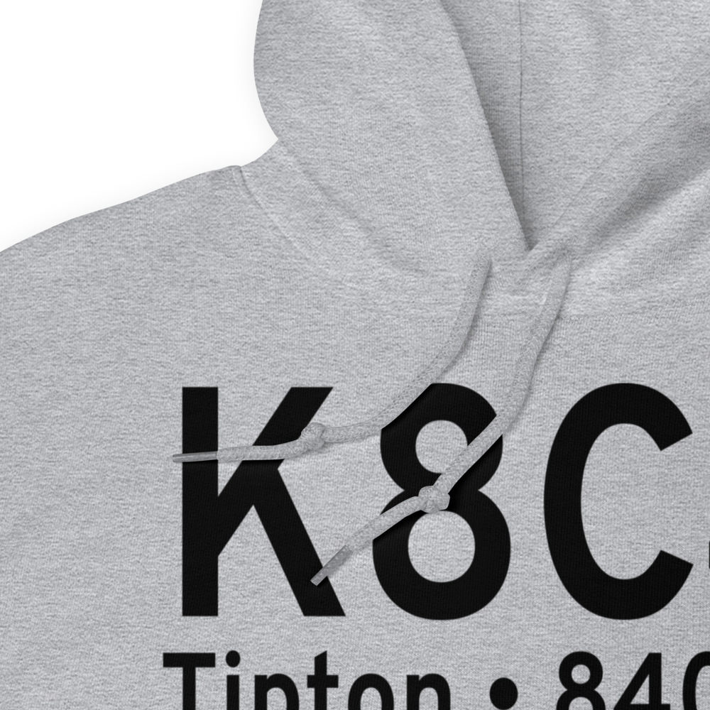 Mathews Memorial Airport (K8C4) ICAO Hoodie Sweatshirt 