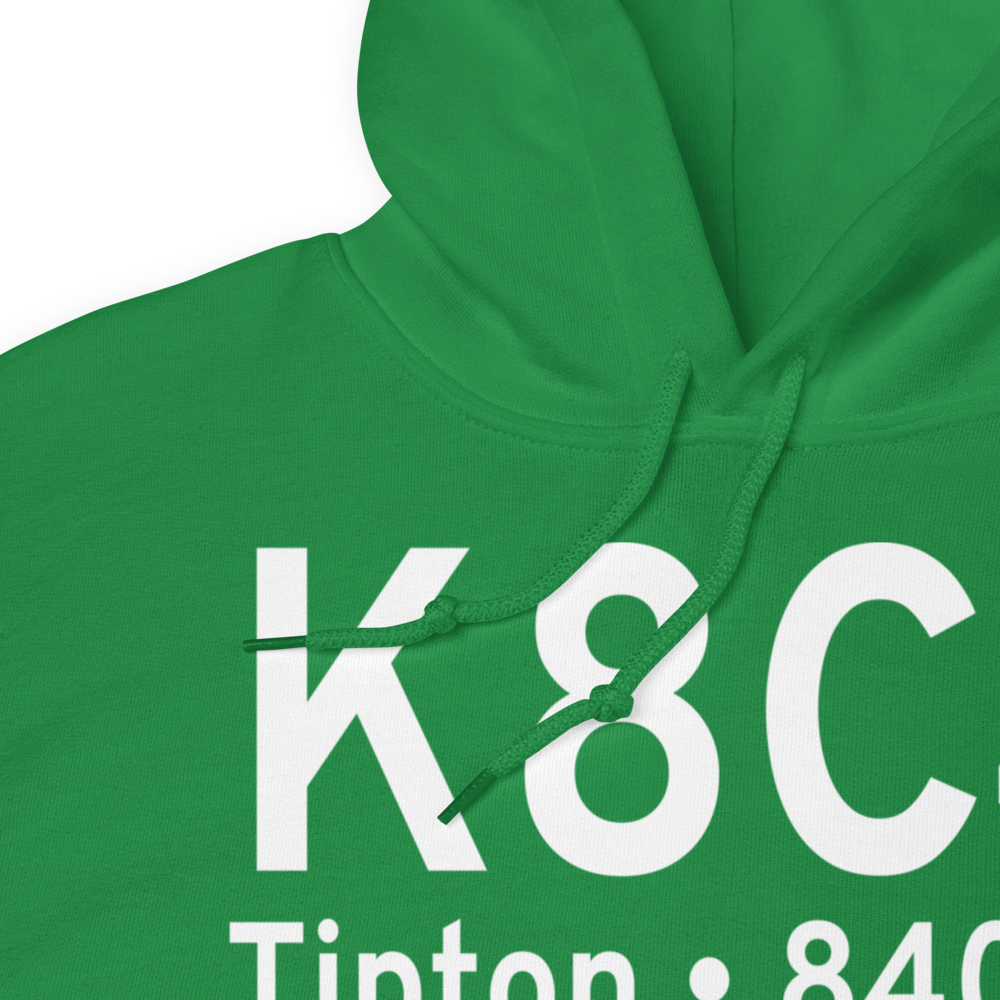 Mathews Memorial Airport (K8C4) ICAO Hoodie Sweatshirt 
