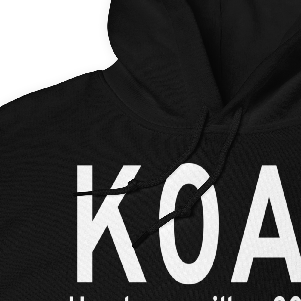 Hendersonville Airport (K0A7) ICAO Hoodie Sweatshirt 