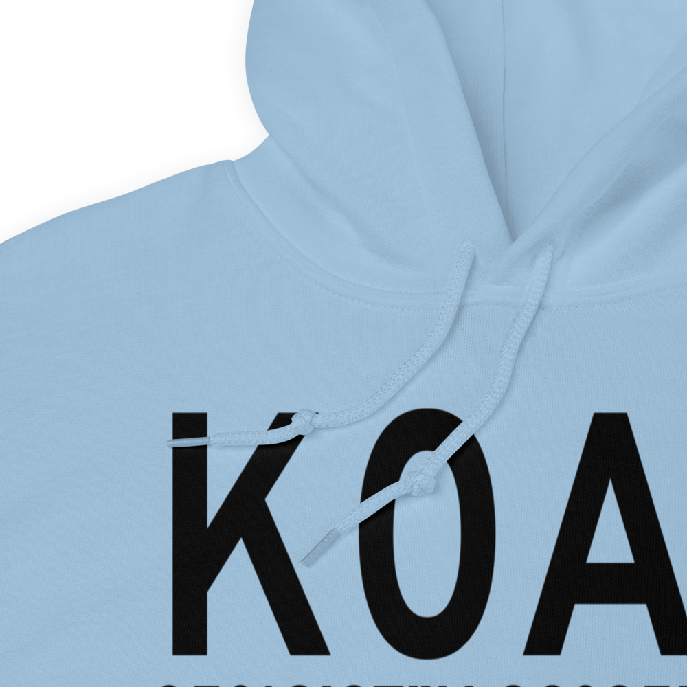Hendersonville Airport (K0A7) ICAO Hoodie Sweatshirt 