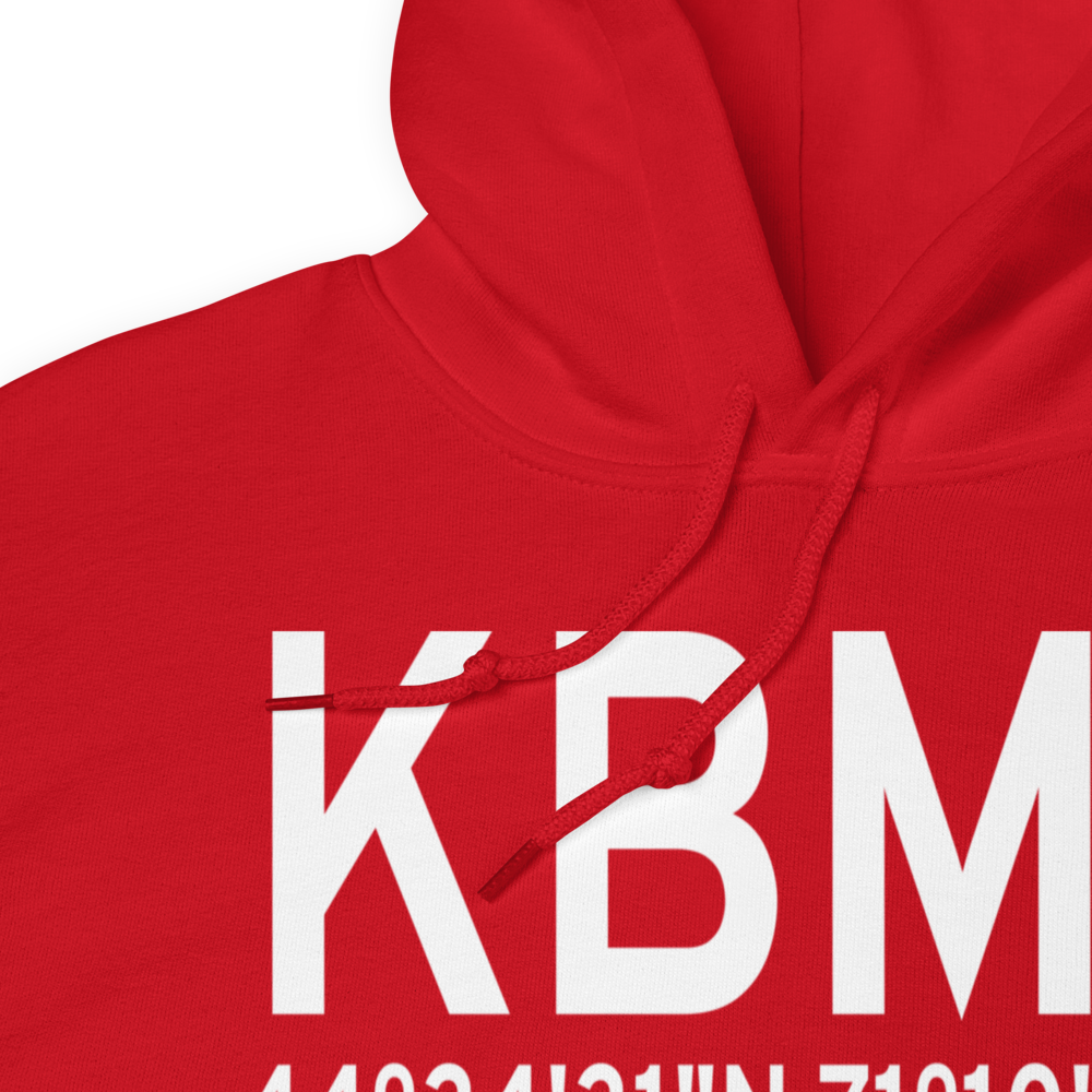 Berlin Regional Airport (KBML) ICAO Hoodie Sweatshirt 