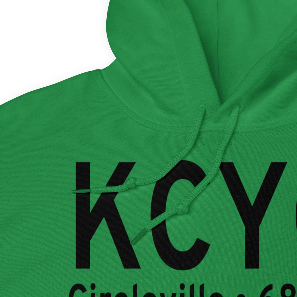 Pickaway County Memorial Airport (KCYO) ICAO Hoodie Sweatshirt 