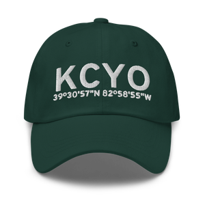 Pickaway County Memorial Airport (KCYO) ICAO Hat