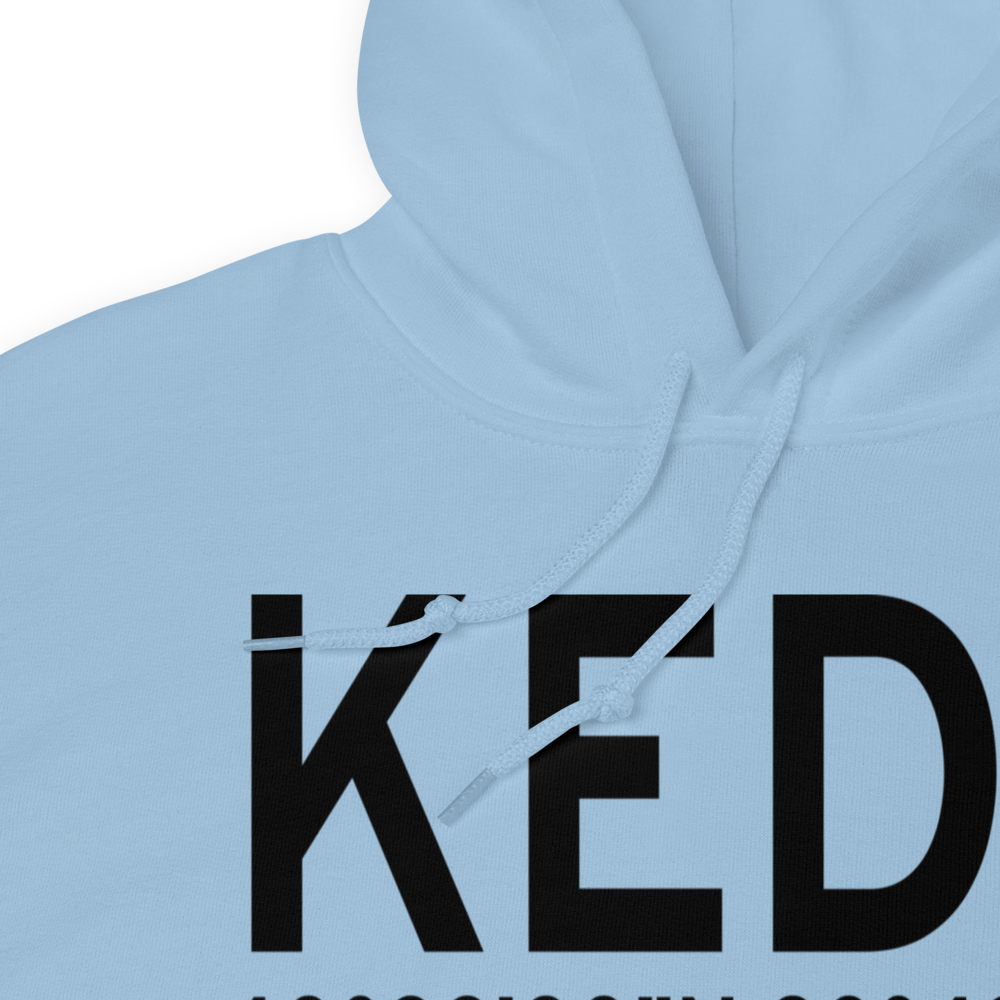 Bellefontaine Regional Airport (KEDJ) ICAO Hoodie Sweatshirt 