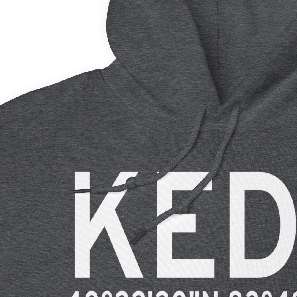 Bellefontaine Regional Airport (KEDJ) ICAO Hoodie Sweatshirt 