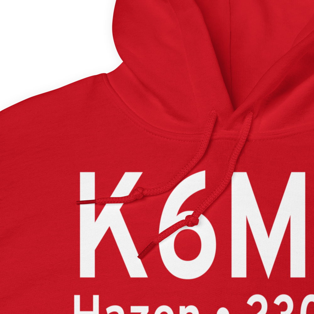Hazen Municipal Airport (K6M0) ICAO Hoodie Sweatshirt 