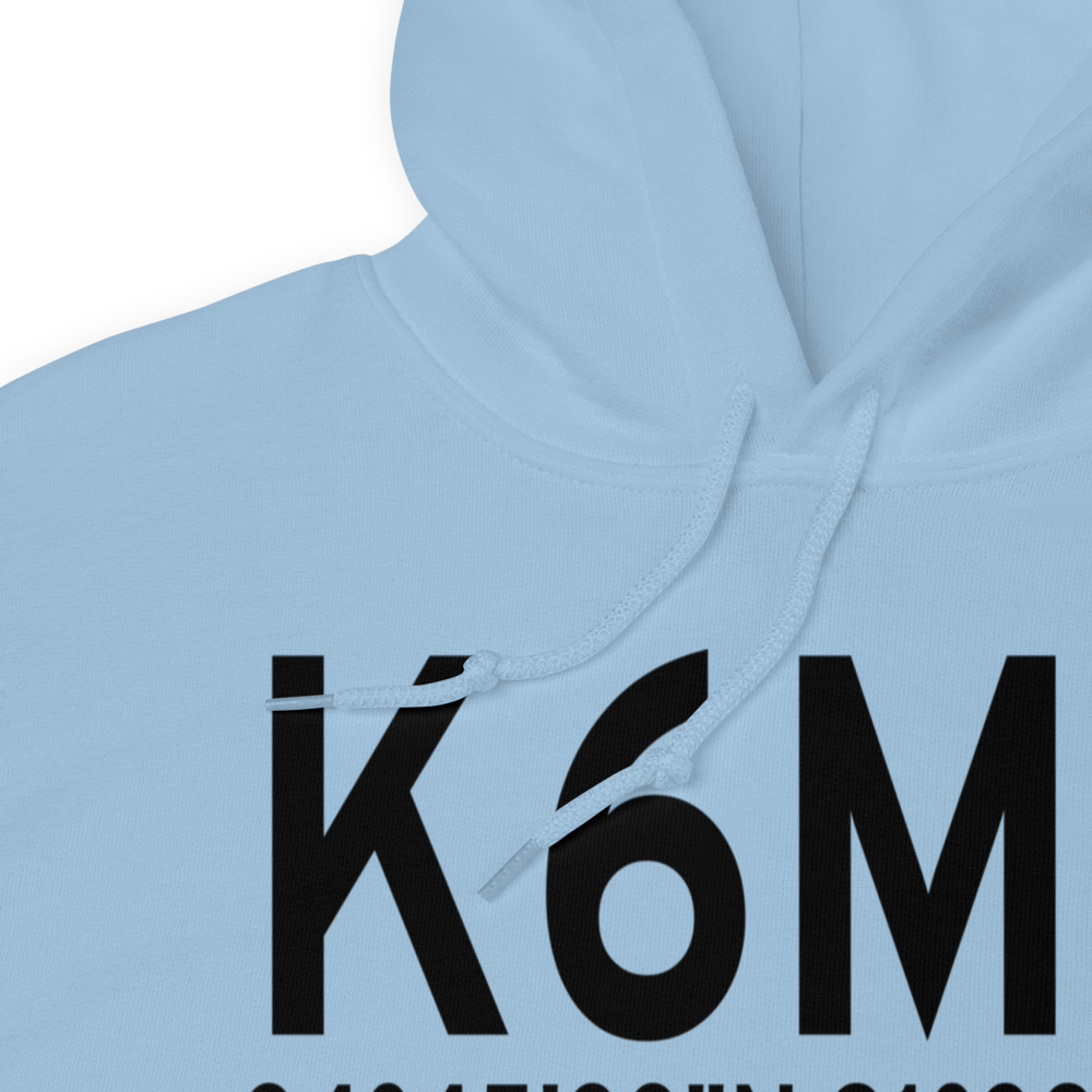 Hazen Municipal Airport (K6M0) ICAO Hoodie Sweatshirt 